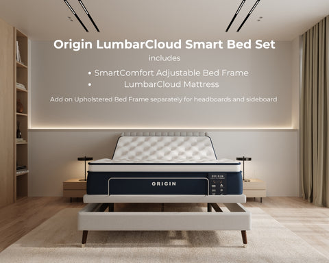 Origin LumbarCloud™ Smart Bed Set